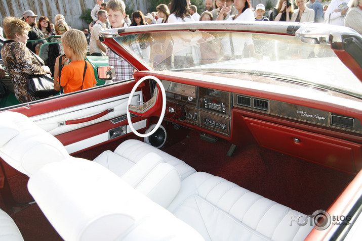 Retro auto Liepājā.