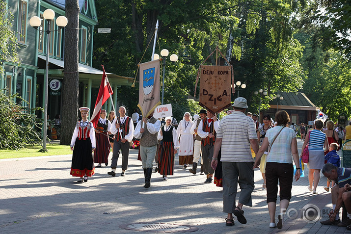 "Sudmaliņu" dalībnieku gājiens