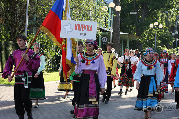 "Sudmaliņu" dalībnieku gājiens