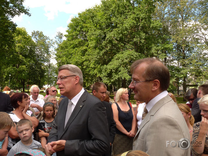 V. Zatlera vizīte Jaunjelgavā