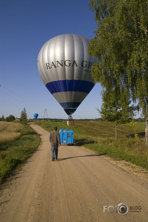 Viens rīts balona mūžā.