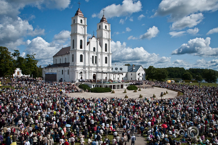 Vissvētākās Jaunavas Marijas Debesīs uzņemšanas svētki Aglonā