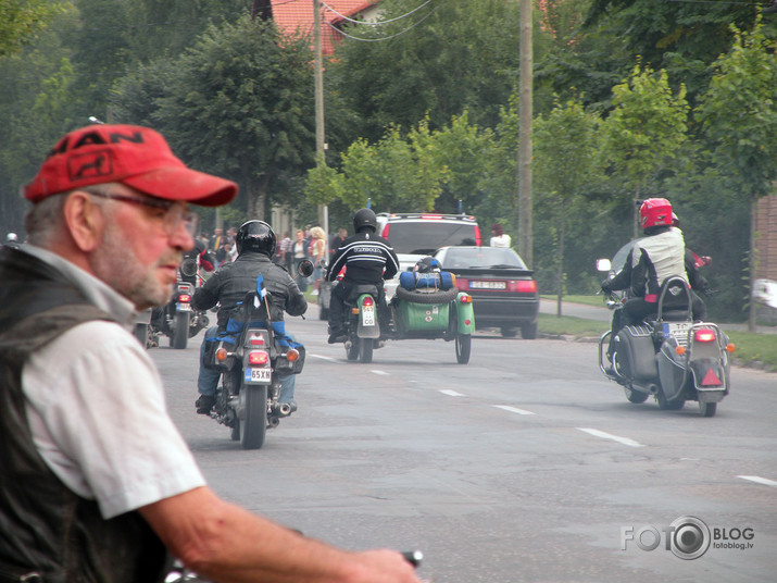 Baltijas Ceļam veltīts motobrauciens (Baltic Chain Run) 2.daļa 