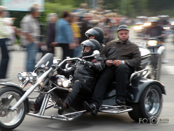 Baltijas Ceļam veltīts motobrauciens (Baltic Chain Run) 2.daļa 