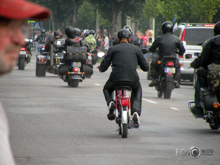 Baltijas Ceļam veltīts motobrauciens (Baltic Chain Run) 2.daļa 