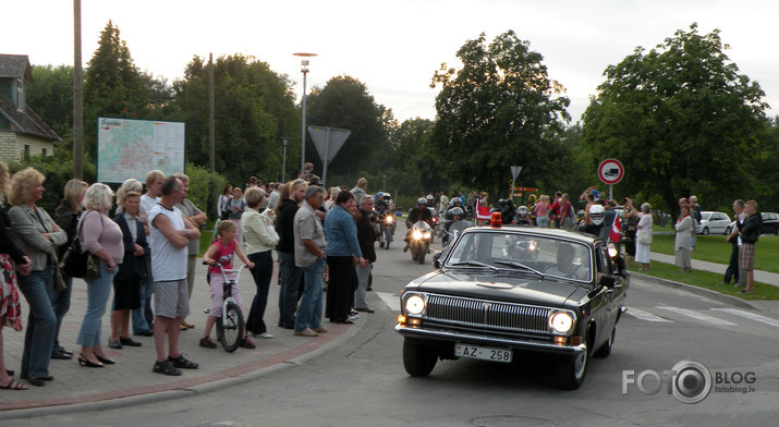 Baltijas Ceļam veltīts motobrauciens (Baltic Chain Run) 2.daļa 