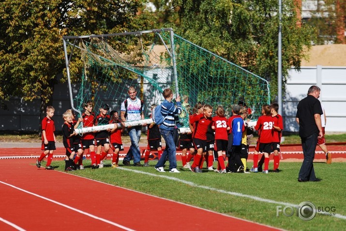 Bauskas rekonstruētā stadiona atklāšana