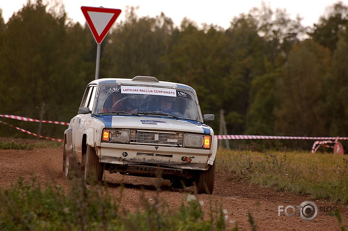 kaut kas no Rally LV-Kuldīgas rudens...