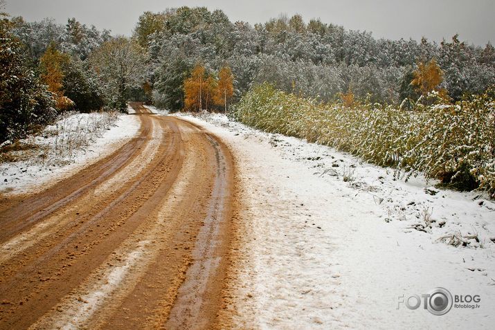 ziema iebrauc rudenī