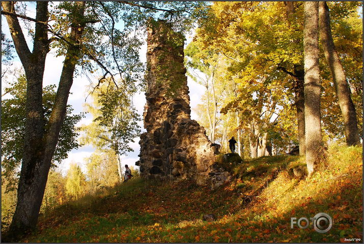 Vidzeme, Raunas Staburags un Raunas pilsdrupas..., 10-10-09