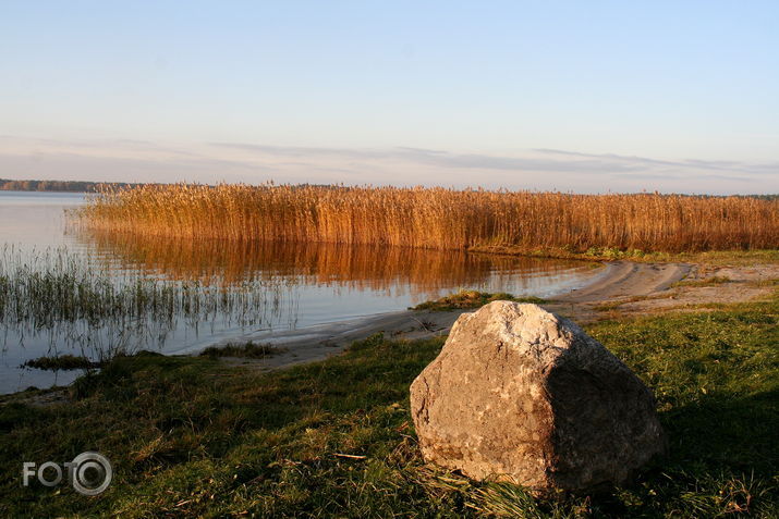 Rudenīga noskaņa.