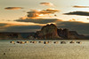 Pirmie stari virs Lake Powell. Arizona