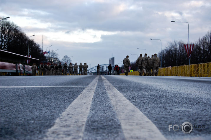 18. novembris - Militārās policijas parāde