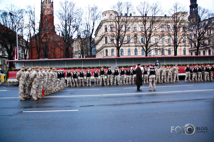 18. novembris - Militārās policijas parāde