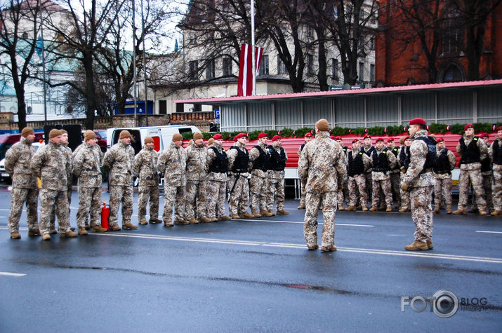 18. novembris - Militārās policijas parāde