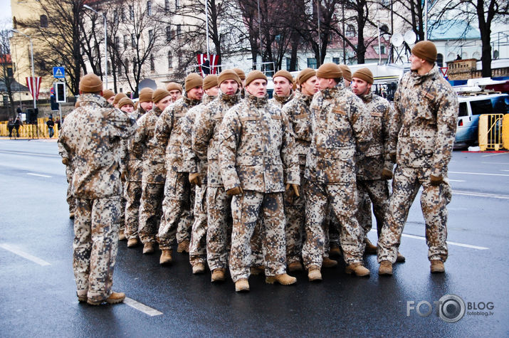 18. novembris - Militārās policijas parāde