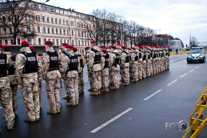 18. novembris - Militārās policijas parāde