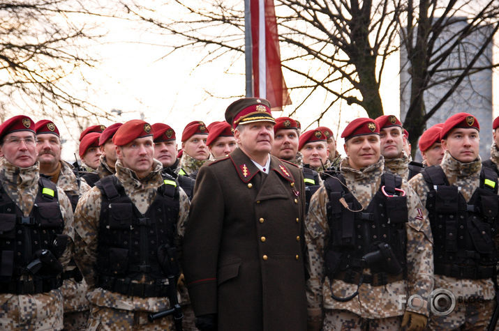 18. novembris - Militārās policijas parāde