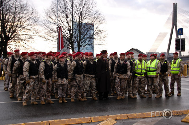 18. novembris - Militārās policijas parāde