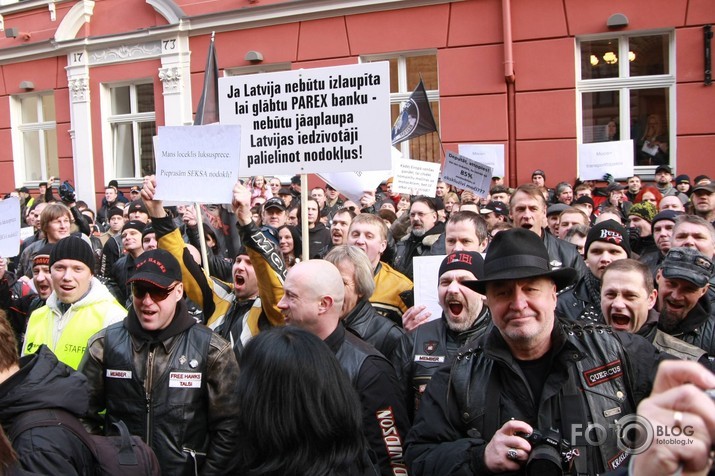 Motociklistu protesta akcija