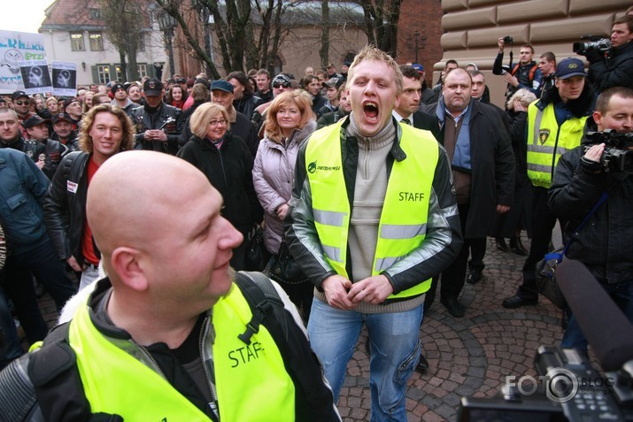 Motociklistu protesta akcija