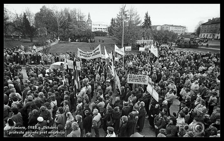 1988.g. Oktobris, Valmiera
