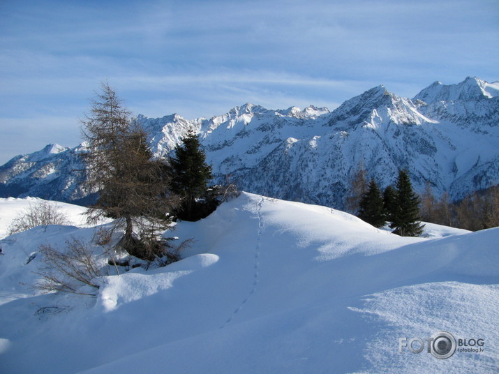 Tur, kur sniega netrūkst