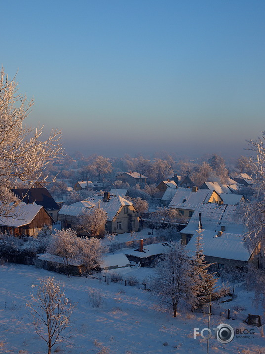 Apsarmotā Kuldīga.