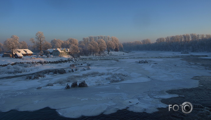 Apsarmotā Kuldīga.