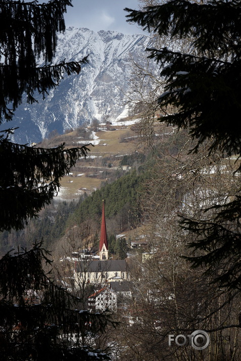 Svētdienas rīts. Oetz, Tirol.