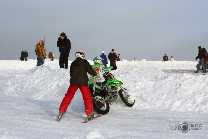 Negadījumi skijoringā.