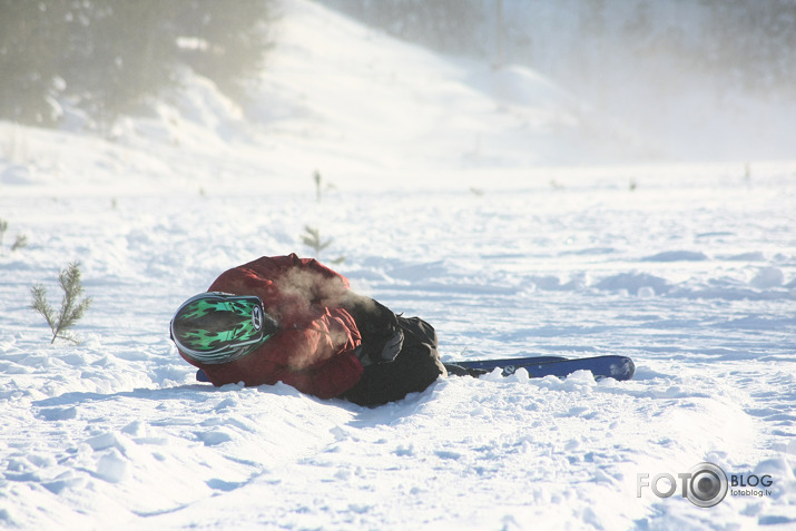 Negadījumi skijoringā.