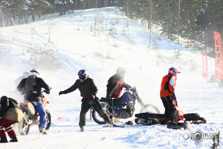 Negadījumi skijoringā.