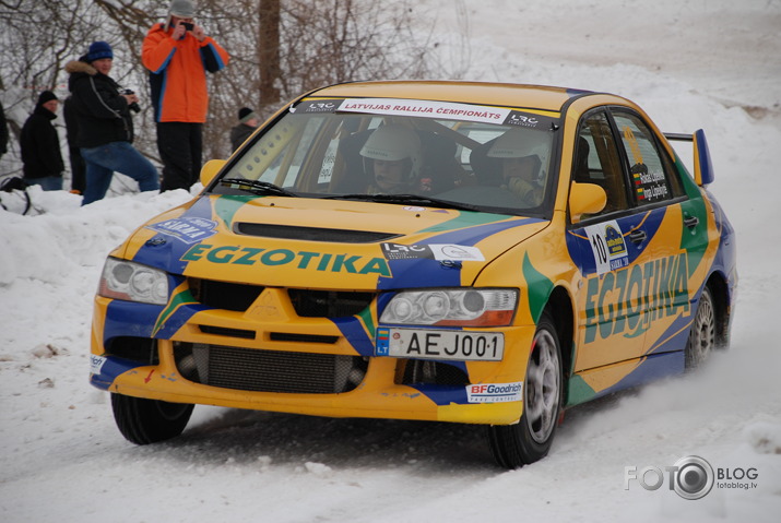 Autorallijs SARMA 2010 Gulbenes apkārtnē
