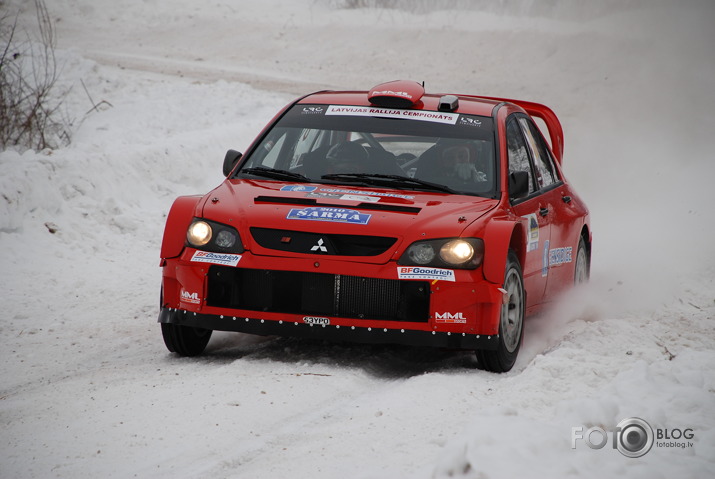 Autorallijs SARMA 2010 Gulbenes apkārtnē