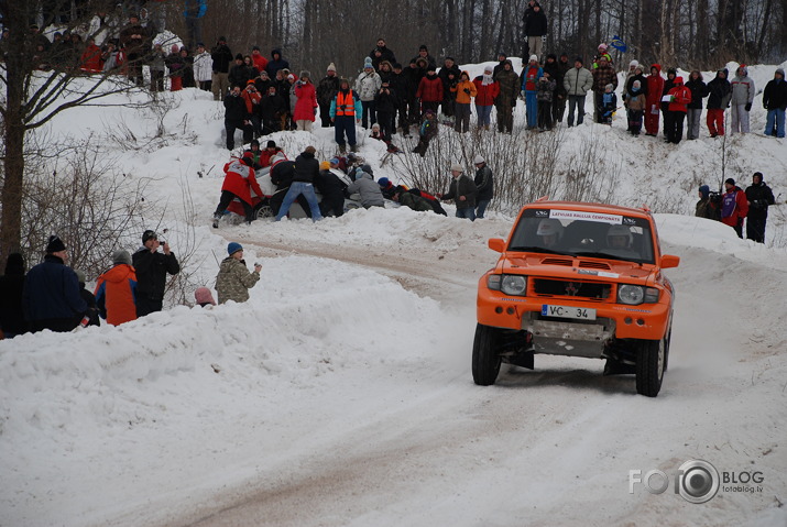 Autorallijs SARMA 2010 Gulbenes apkārtnē