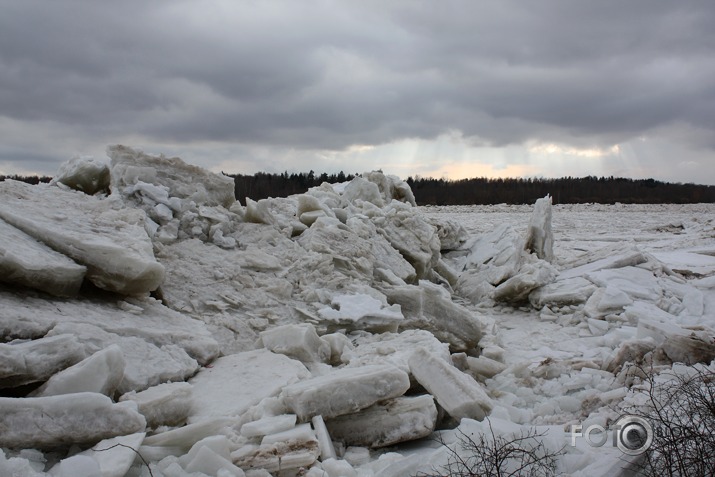 Sastrēgums Pļaviņās