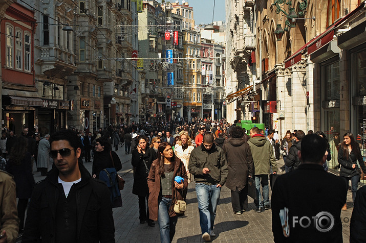 Stambula. Istiklal iela