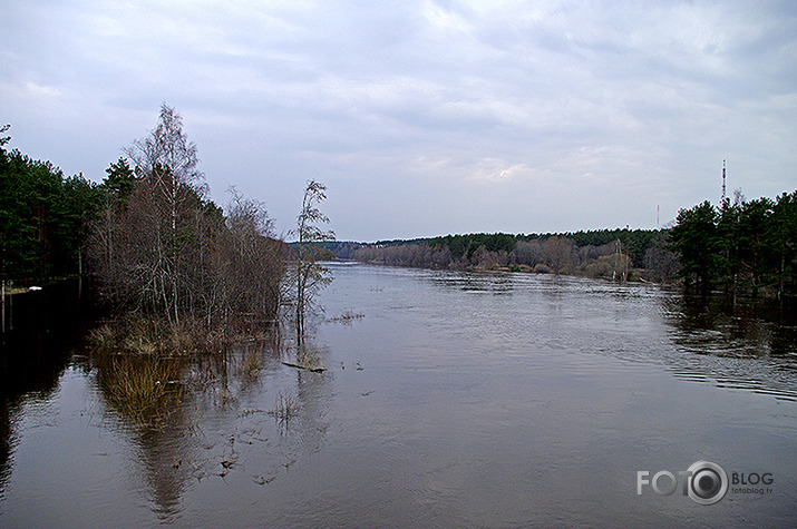 Plūdi Gaujā