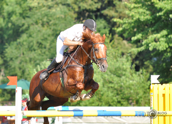 Viesi CSI 2W otrajā dienā 10.07.,šķērsļi 1,4m