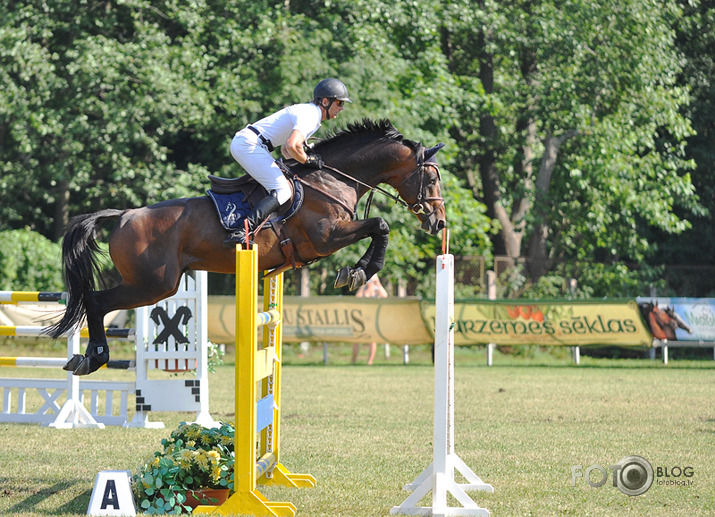 Mūsējie CSI *W otrajā dienā 1,4 m šķēršli