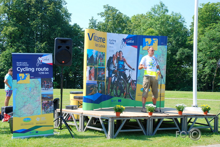 Tour de Latest velomaršruta oficiālā atklāšana