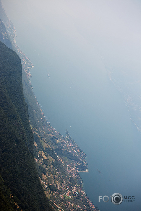 Ar velo uz Malcesine pacēlāju