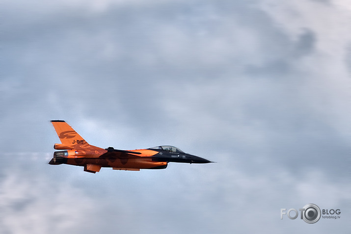 The Royal Netherlands Air Force's F-16 demo