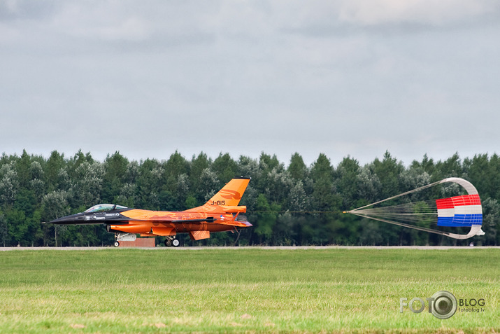 The Royal Netherlands Air Force's F-16 demo