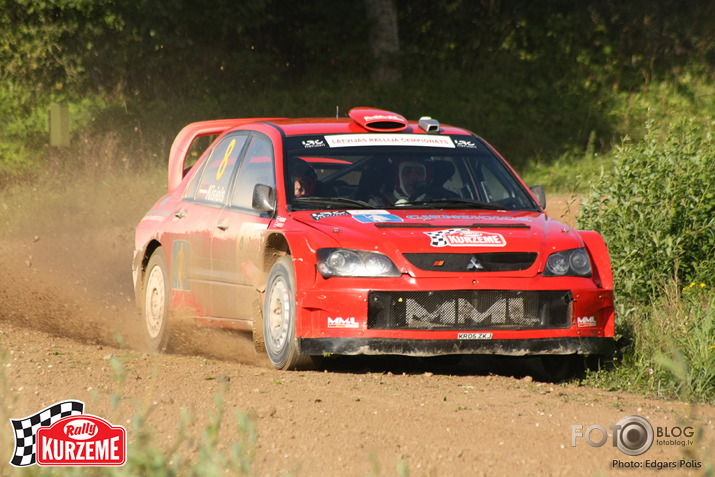 Rally kurzeme 2010 Day 1/2