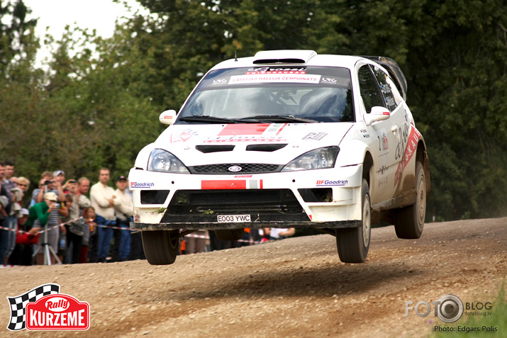 Rally kurzeme 2010 Day 1/2