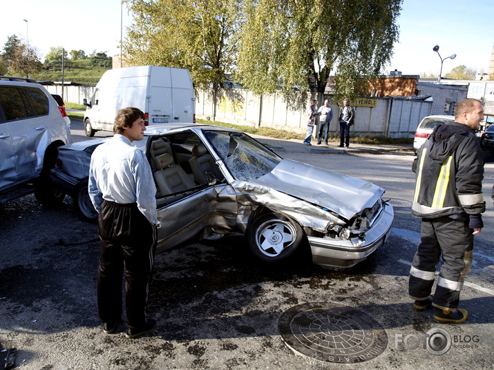 avārija Rēzeknē 08.10.2010