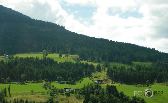 Austrijas Alpu panorāmas