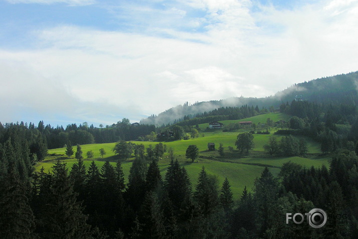 Austrijas Alpu panorāmas